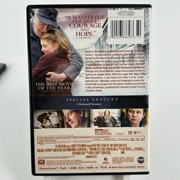 The Book Thief. Emily Watson. Geoffrey Rush. Sophie Nelisse. - Picture 3 of 4